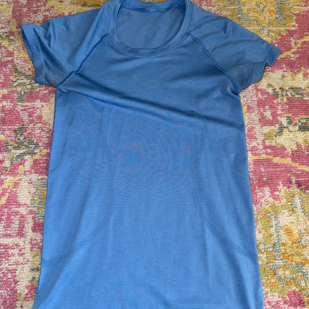 Lululemon Athletica Blue Swiftly Tech T
